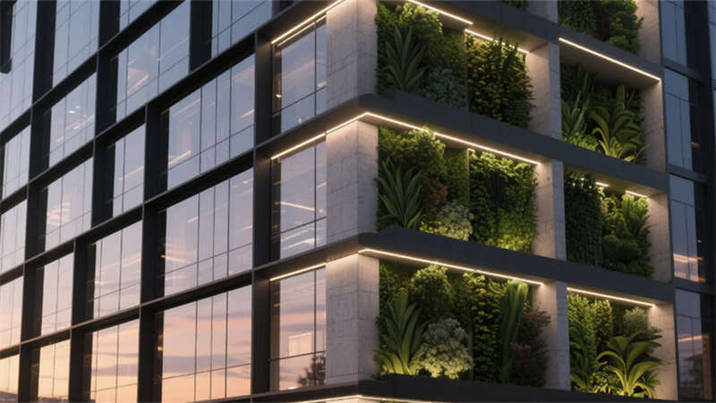 自然共生，創想無界——合肥8000平辦公樓工業風裝修設計效果圖